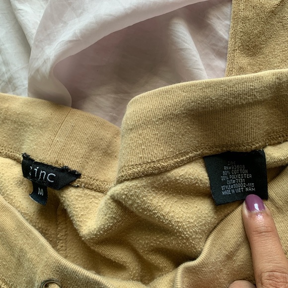 tan lounge pants - Picture 3 of 6